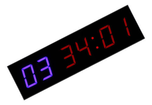 Sport Timer Gym Interval 6 Bit Led Workout Countdown Up