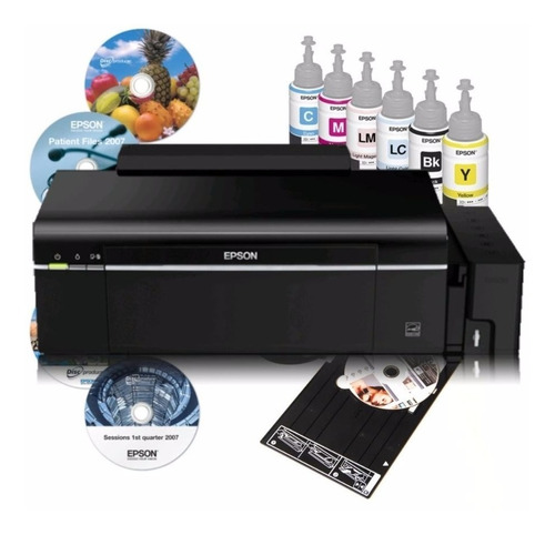 Impresora Epson L800 L805 Cd/dvd Sistema Continuo Mas Regalo