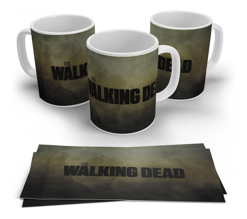 Taza Plastica Sublimada The Walking Dead Serie #660