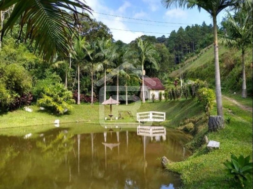 Imagem 7 de 19 de Lindo Sitio Com Piscina E Lago Em Juquitiba - 55 - 70574152
