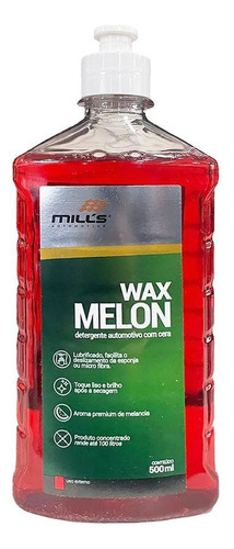 Shampoo Lava Auto Com Cera Wax Melon 500ml Mills