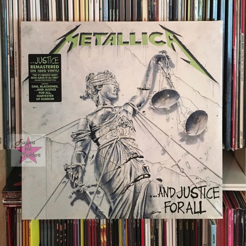 Vinilo Metallica And Justice For All 2 Lps Germany Import.