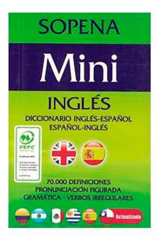 Diccionario Sopena Mini Ingles Español