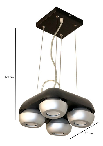 Lámpara De Techo Moderna Led Hagen N Click & Light