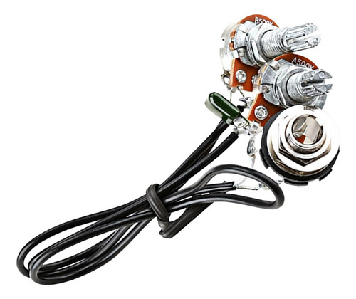 Conector De Tono De Volumen De Potenciómetro De Guitarra