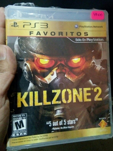 Killzone 2 Ps3 Sellado