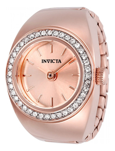 Anillo Reloj Invicta 48945 Oro Rosa Dama
