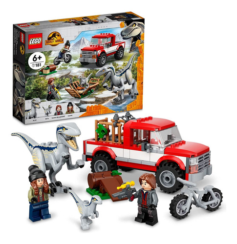 Lego Jurassic World Blue & Beta Velociraptor Capture 76946 181