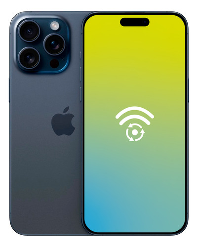 Celular iPhone 15 Pro Max 256 Gb Azul - Reacondicionado (Reacondicionado)