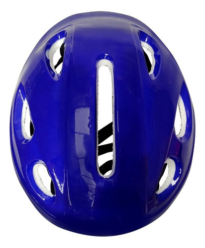 Casco Protector Para Bici, Rollers, Skate Etc - 10413 Color Azul Talle M