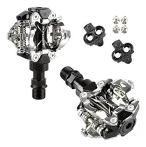 Comprar Pedales Bicicleta Mountain Bike Venzo Automaticos Con Calas Incluidas Spd Shimano Compatible Tension Ajustable Eje De Cromo