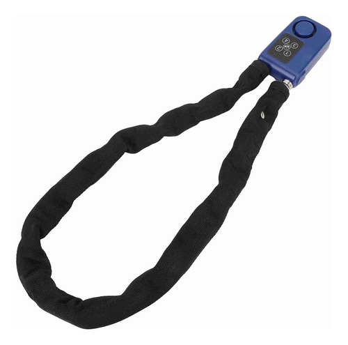 Cadena Antirrobo Digital Para Motocicleta, 110 Db, Alarma Si