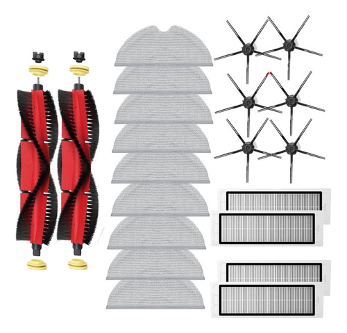 Cepillo Lateral Principal Para Roborock S5 S5max S6, Hepa F