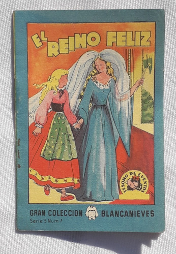 Cuento De Bolsillo Infan * El Reino Feliz * Bruguera Antiguo