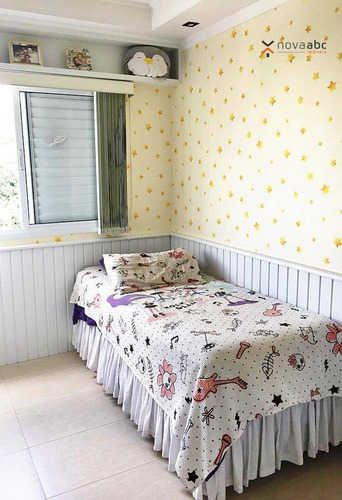 Apartamento Com 3 Dormitórios À Venda, 90 M² Por R$ 680.000 - Jardim - Santo André/sp - Ap0472