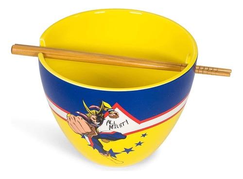 Mi Academia De Héroe Todo Podría Ramen Bowl | Tazón De 16 Oz