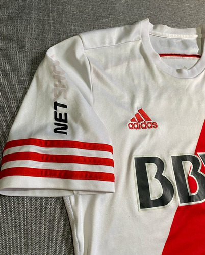 Camiseta Titular River Plate 2015 - Adidas Auténtica (Usado)