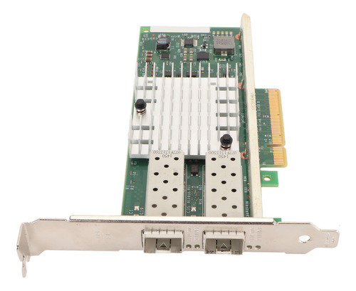 Adaptador De Placa De Rede Pcie Para Servidor De 10 Gbps 2 P