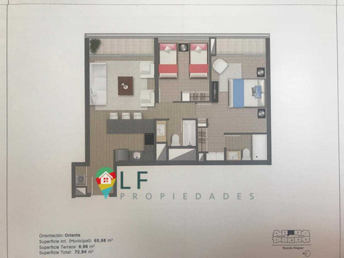 Dpto En Condominio, 2 Estacionamientos, Full (87179)