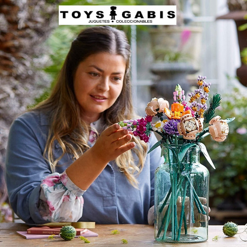 Lego Kit De Construcción Ramo De Flores 10280 Nuevo 756pz