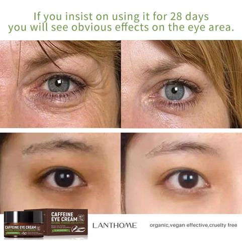 - Crema For Ojos Y Suero For Debajo De Los Ojos Con Cafeína,