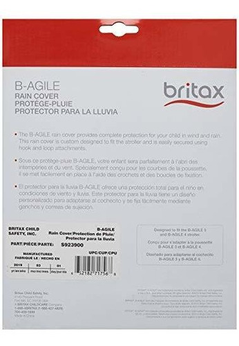Britax Single Bagile, Bfree, Pathway Strollers Funda Pa...