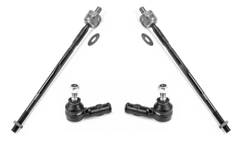 Kit 2 Bieletas Y 2 Terminales Seat Ibiza Cordoba 01-02