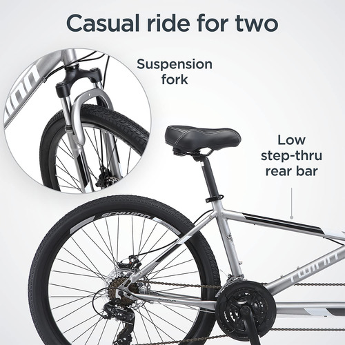 Remolque De Bicicleta Schwinn Twinn Para Niños, Seguridad Y