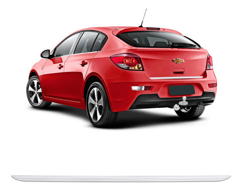 Friso Porta-malas Cruze Hatch 2012/2016 Escovado Resinado