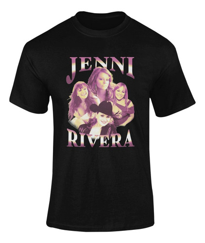 Playera Jenni Rivera, Diva De La Banda + Sticker De Regalo