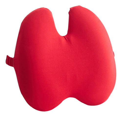 Cojín Trasero Para Silla De Escritorio, Almohada De Rojo