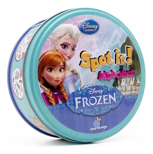 Juego De Cartas Dobble Spot It! De Frozen Alfabeto