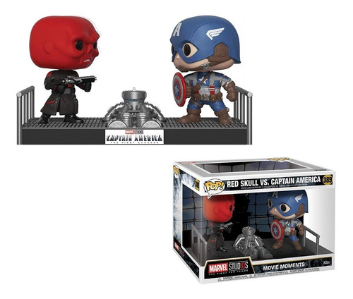 Movie Moments Marvel Capt America Red Skull