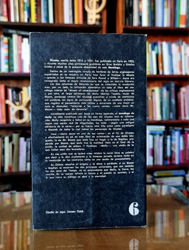 Monólogo De Molly Bloom - James Joyce (Usado)