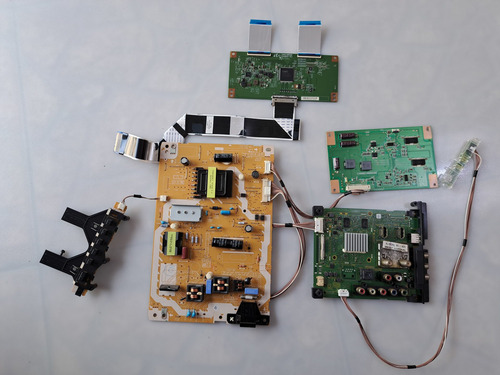Placa Principal Fonte T Con Inverter Tc L39em6b Tnp4g543 Kit (Usado)