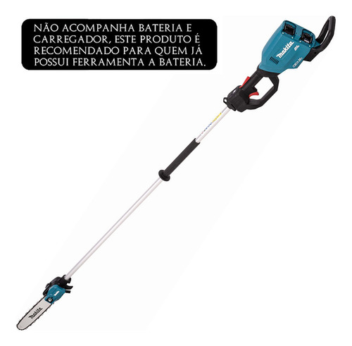Motopoda A Bateria 18v Sem Bateria S/ Carr Makita Dua300z Nf
