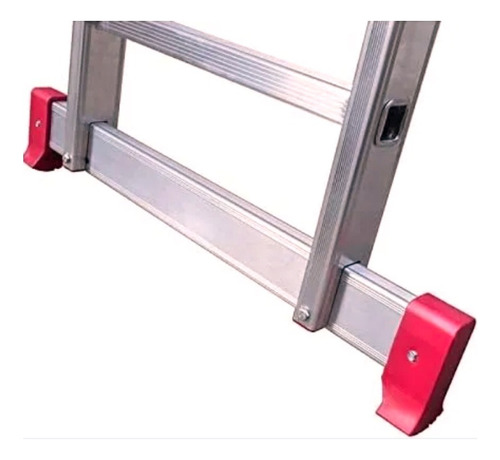 Escalera De Aluminio Colisa Extensible Botafogo 20 Escalones