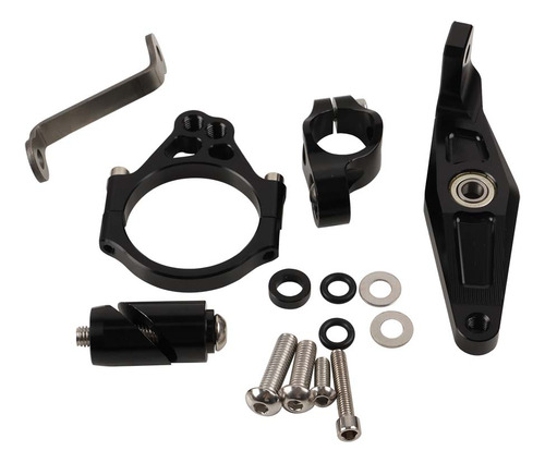 Soporte De Amortiguador Dirección Para Yamaha Mt09 2021-2024 Color Black + Bracket