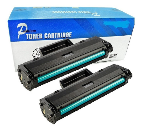 2 cartuchos de tóner compatibles 105a W1105a P/ 107a 107w 135a 135w 137fn, tinta negra