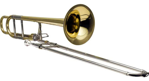 Trombone De Vara Sib/fá Harmônics Novo
