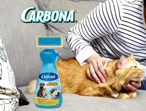 Carbona - Limpiador Con Cepillo Para Manchas De Mascotas