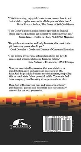 Rich Kids How To Raise Our Children To Be Happy And Success, De Tom Corley. Editorial Two Harbors Press, Tapa Blanda En Inglés, 2014