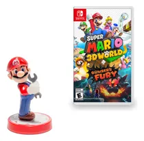Comprar Super Mario 3d World + Bowser's Fury + Figura A Elección