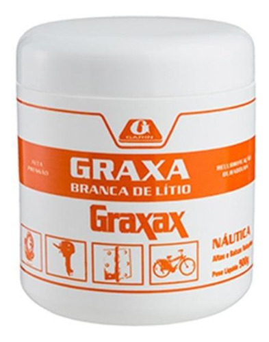 Graxa Litio Branca Garin 150â° 900g  Lglb-900