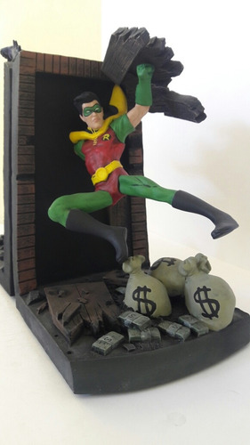 Batman Y Robin Portalibros Bookends Dc Direct (Usado)