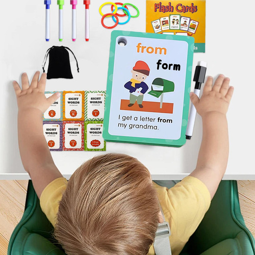 Tarjetas Didácticas De Vocabulario Para Palabras Reconocible