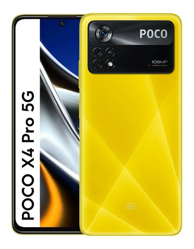 Imagen 1 de 5 de Celular Xiaomi Poco X4 Pro 5g 256gb / 8ram / 108mp / + Forro