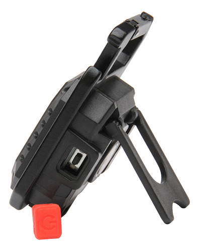 Linterna Mini Light Outdoor Recarg Tipoc Tecmaster Tm-800103 Linterna Negro Luz Blanco