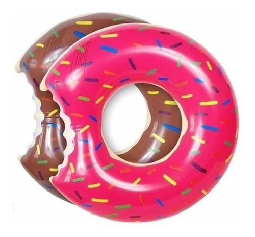 Flotador Inflable Diseño Donut  100cm Piscina Inflables 