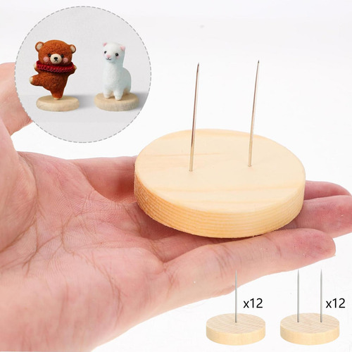 24 Piezas De Soportes Para Muñecas De Ganchillo, Bases De